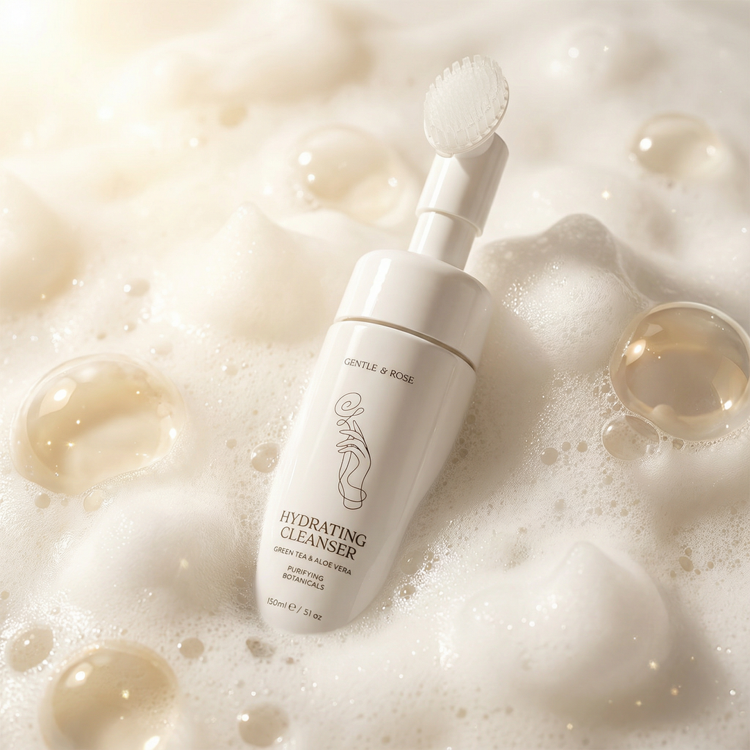 Demachiant Hidratant cu Apă de Trandafiri 100% Organică