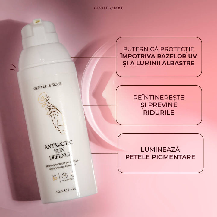 Cremă Antioxidantă cu protecție solară (SPF50)