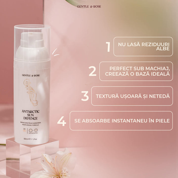 Cremă Antioxidantă cu protecție solară (SPF50)