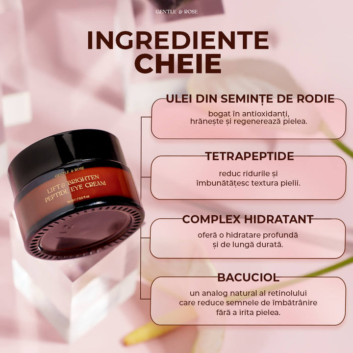 Cremă pentru Ochi cu Peptide „Lift&Brighten”