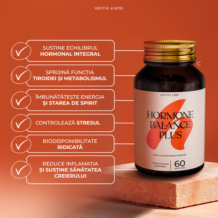 Hormone Balance Plus - Suport natural pentru sănătatea hormonală feminină