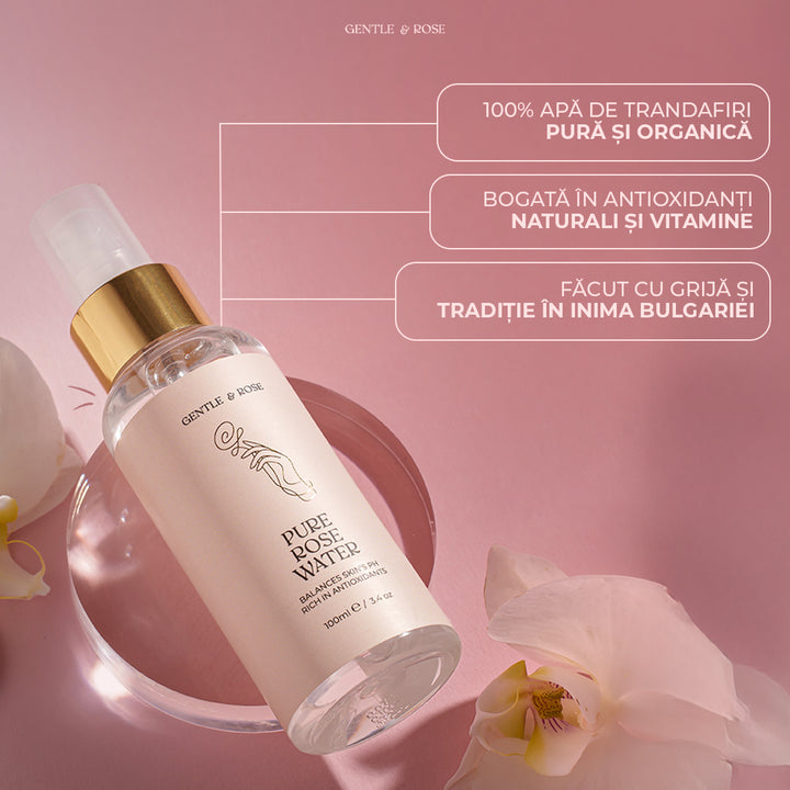 Apă de Trandafiri Organică
